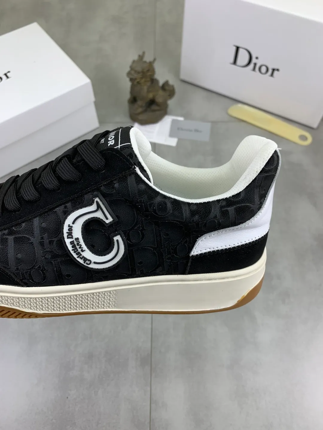 Men's Men's Shoes 💰P380 💰[New Style]🆘[Dior] 2025 Dior Original Lace-up Low-top Men's Shoes Classic casual shoes 🔥This model is the official flagship model with high quality and made by famous original designers. It is made of high-quality cowhide with original materials➕Comfortable and breathable mesh lining➕Pigskin insole. The perfect last shape and generous and fashionable design have attracted many consumers. Suitable for drivers to drive🚗. What you want is the highest quality in the market. Color: 4️⃣Color code number: 38--44 (45 customized)
